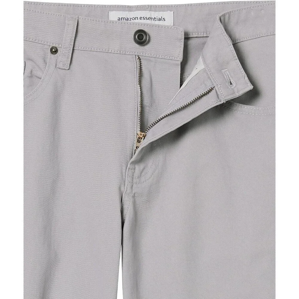 Men's Slim-Fit Pants, 5-Pocket Stretch Twill Design
